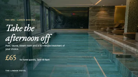 A ScreenRoll template: Hotel spa
